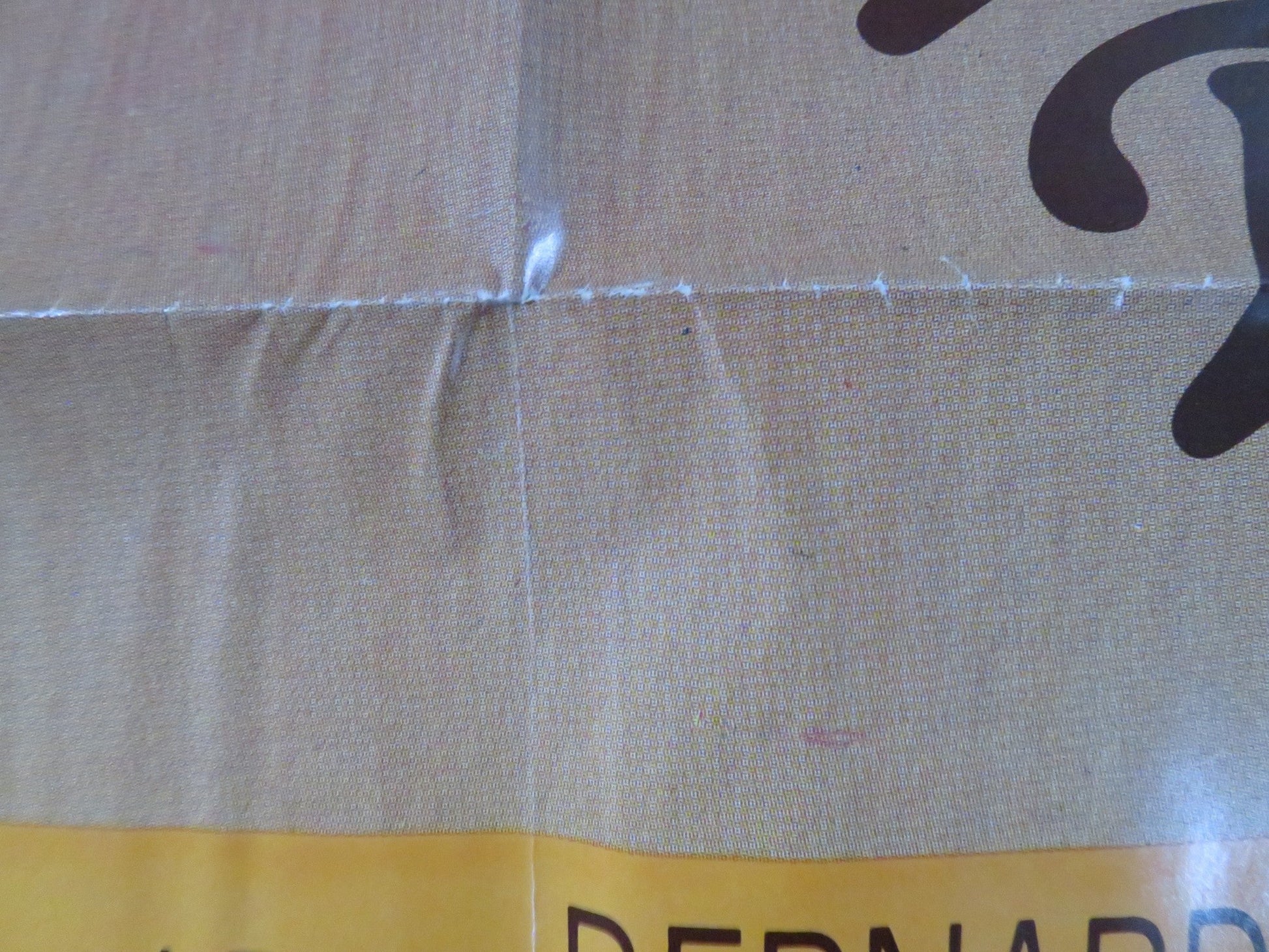 LAST TANGO IN PARIS FOLDED US ONE SHEET POSTER MARLON BRANDO M. SCHNEIDER 1982 Rendezvous Cinema Movie posters