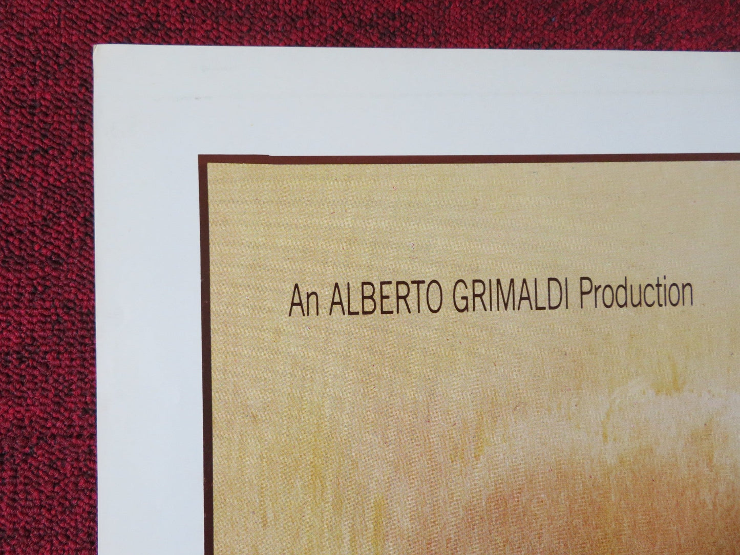 LAST TANGO IN PARIS US TRI FOLDED ONE SHEET ROLLED POSTER MARLON BRANDO R1982 Rendezvous Cinema Movie posters