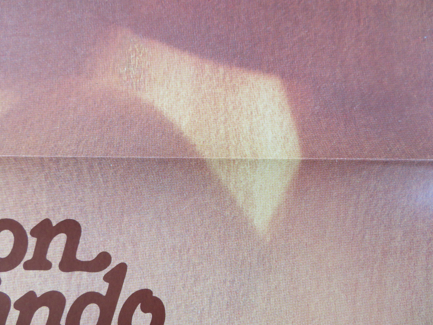 LAST TANGO IN PARIS US TRI FOLDED ONE SHEET ROLLED POSTER MARLON BRANDO R1982 Rendezvous Cinema Movie posters