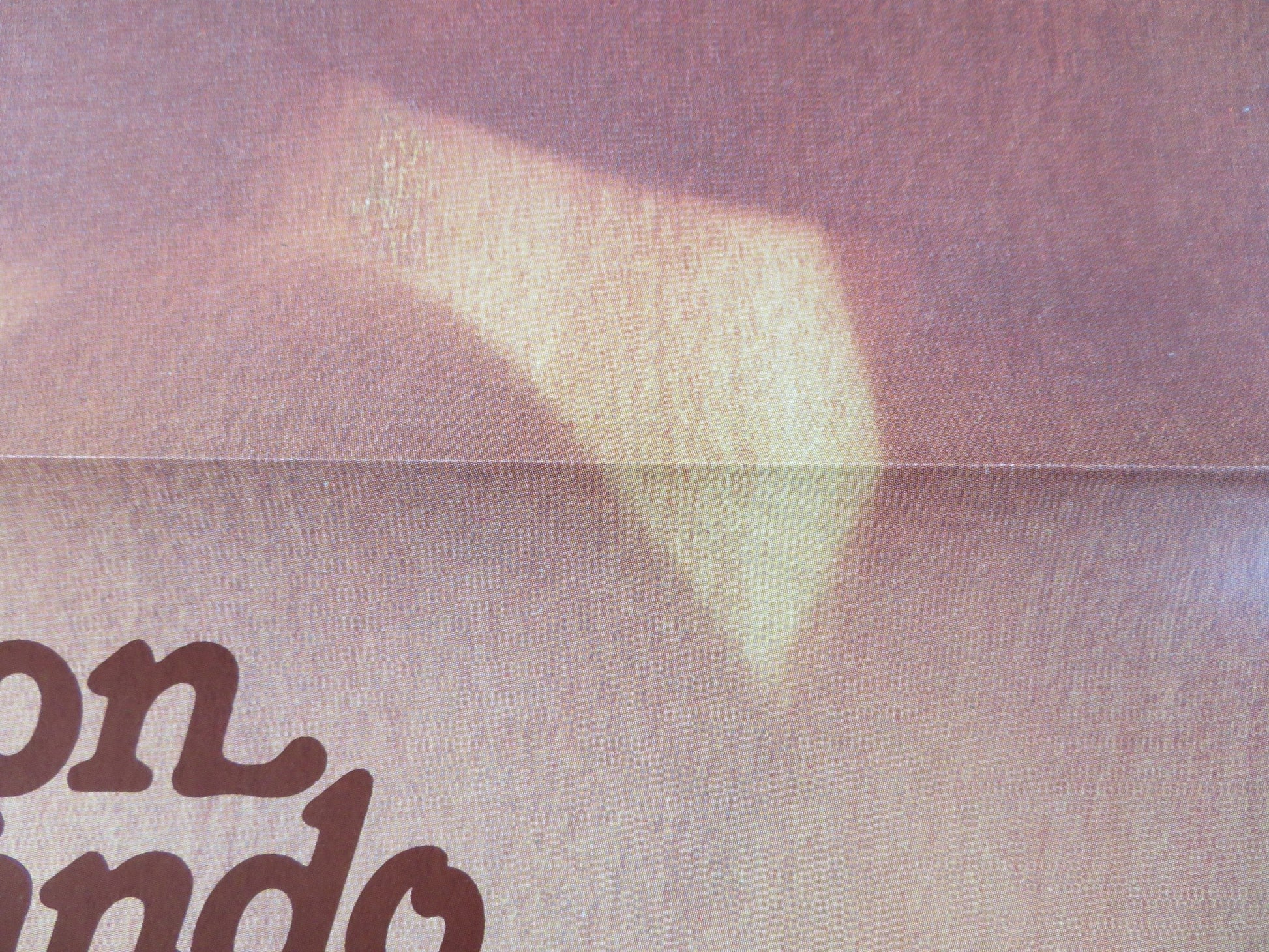 LAST TANGO IN PARIS US TRI FOLDED ONE SHEET ROLLED POSTER MARLON BRANDO R1982 Rendezvous Cinema Movie posters