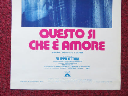 LAST TOUCH OF LOVE ITALIAN LOCANDINA POSTER CHRISTOPHER GEORGE GAY HAMILTON 1978 Rendezvous Cinema Movie posters