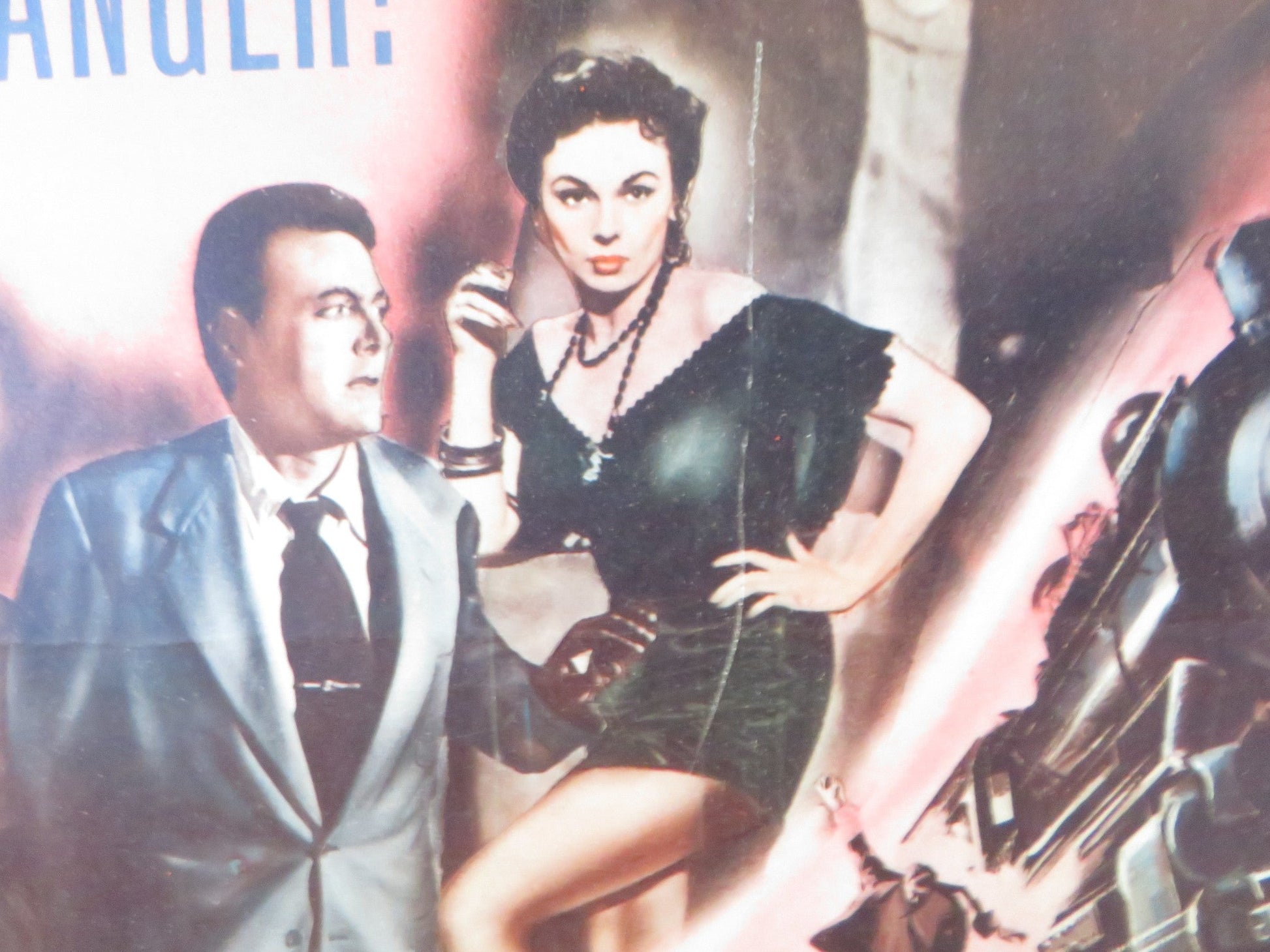 LAST TRAIN FROM BOMBAY US INSERT (14"x 36") POSTER JON HALL LARSON 1952 Rendezvous Cinema Movie posters