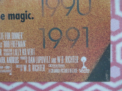 LATE FOR DINNER US ONE SHEET POSTER PETER BERG BRIAN WIMMER 1991 Movie posters