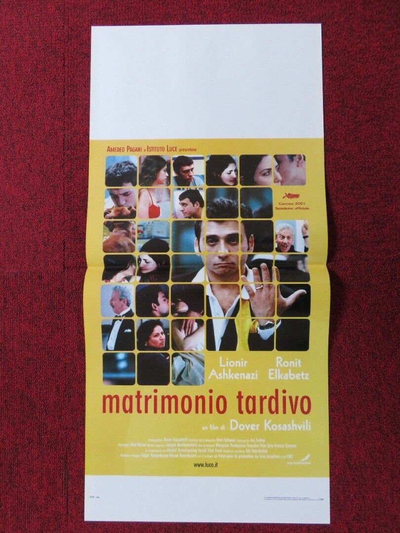 LATE MARRIAGE ITALIAN LOCANDINA (27.5"x13") POSTER LIONIR ASHKENAZI 2001 - Rendezvous Cinema