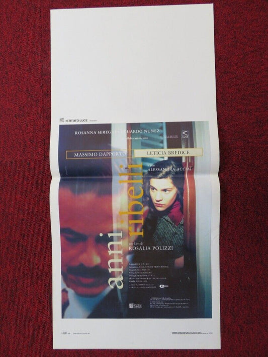 LAURA: THE REBEL YEARS ITALIAN LOCANDINA (27.5"x13") POSTER EDUARDO NUNEZ 1994 Movie posters