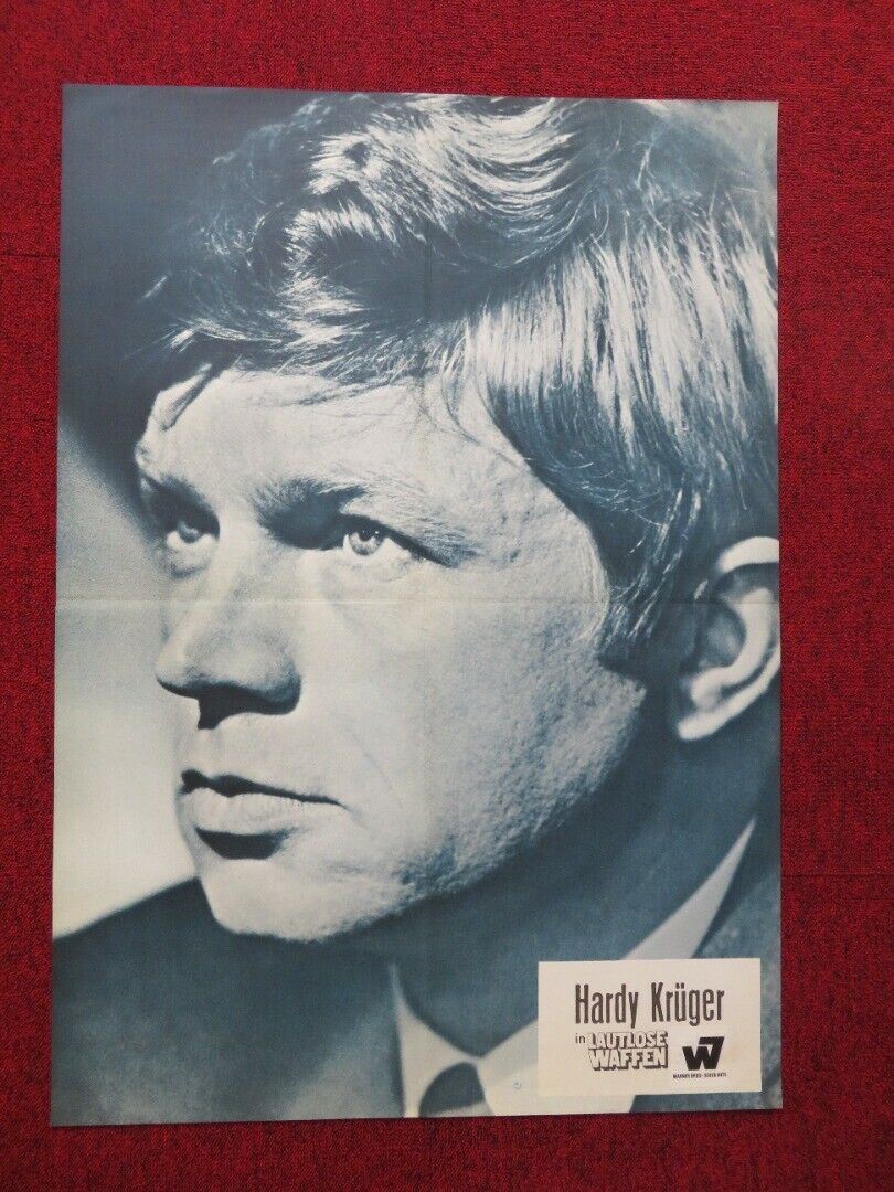 LAUTLOSE WAFFEN / The Defector GERMAN A1 ROLLED POSTER HARDY KRÜGER 1966 Movie posters