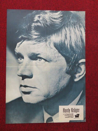 LAUTLOSE WAFFEN / The Defector GERMAN A1 ROLLED POSTER HARDY KRÜGER 1966 Movie posters