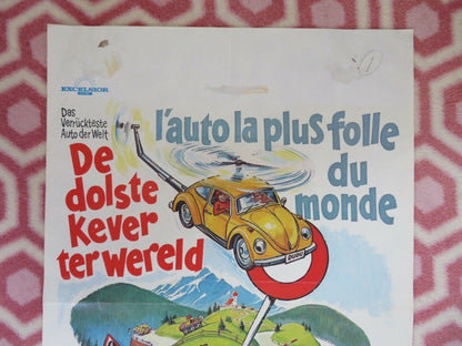 L'AUTO LA PLUS FOLLE DU MONDE BELGIUM (21"x14") POSTER ROBERT MARK 1975 Movie posters