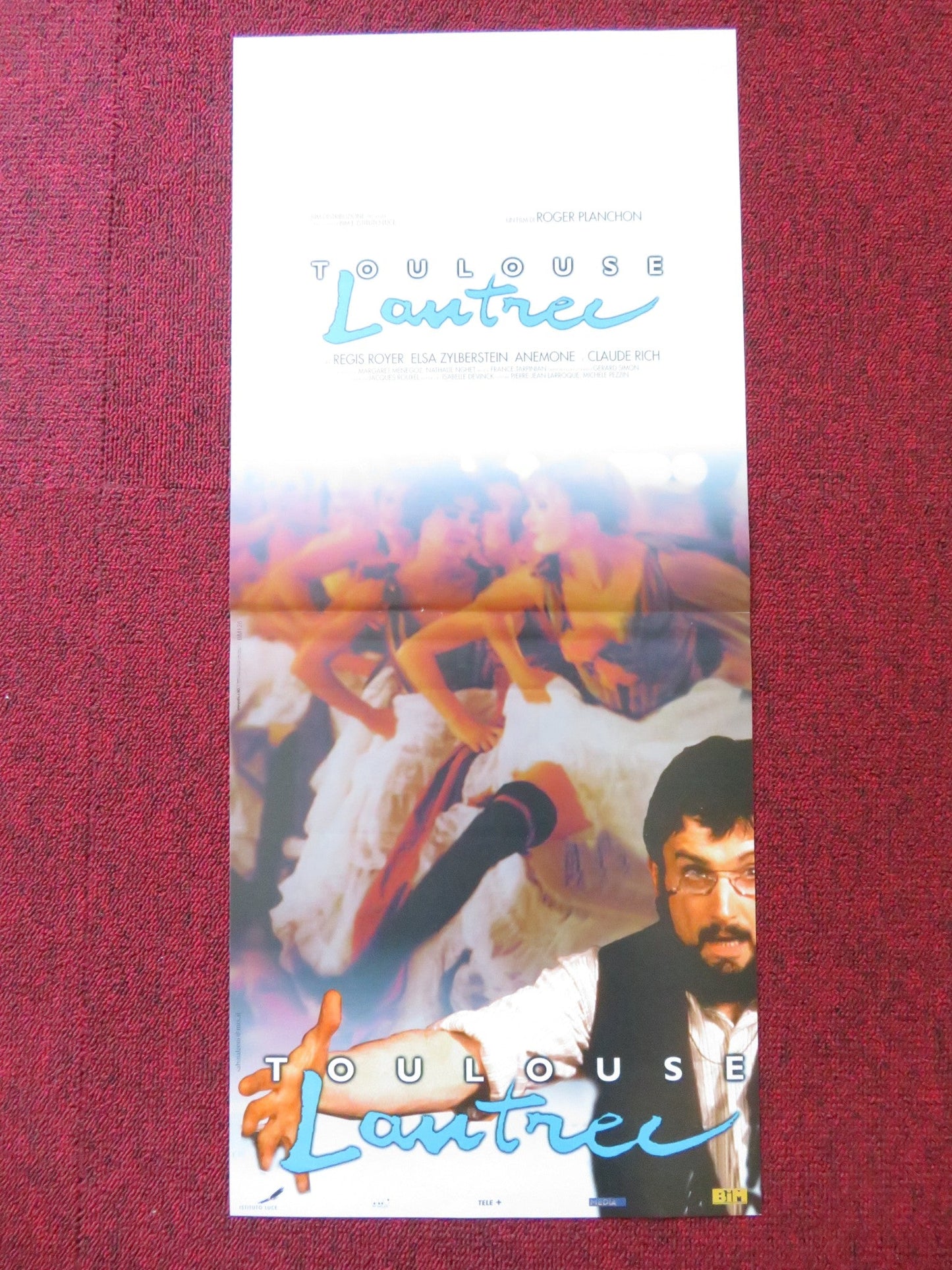 LAUTREC ITALIAN LOCANDINA POSTER REGIS ROYER ELSA ZYLBERSTEIN 1998 Rendezvous Cinema Movie posters
