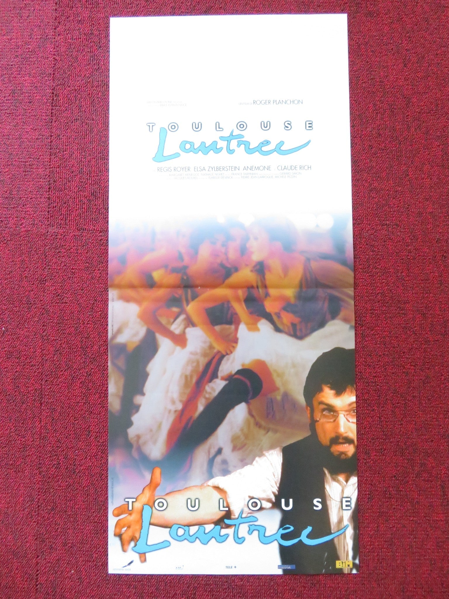 LAUTREC ITALIAN LOCANDINA POSTER REGIS ROYER ELSA ZYLBERSTEIN 1998 Rendezvous Cinema Movie posters