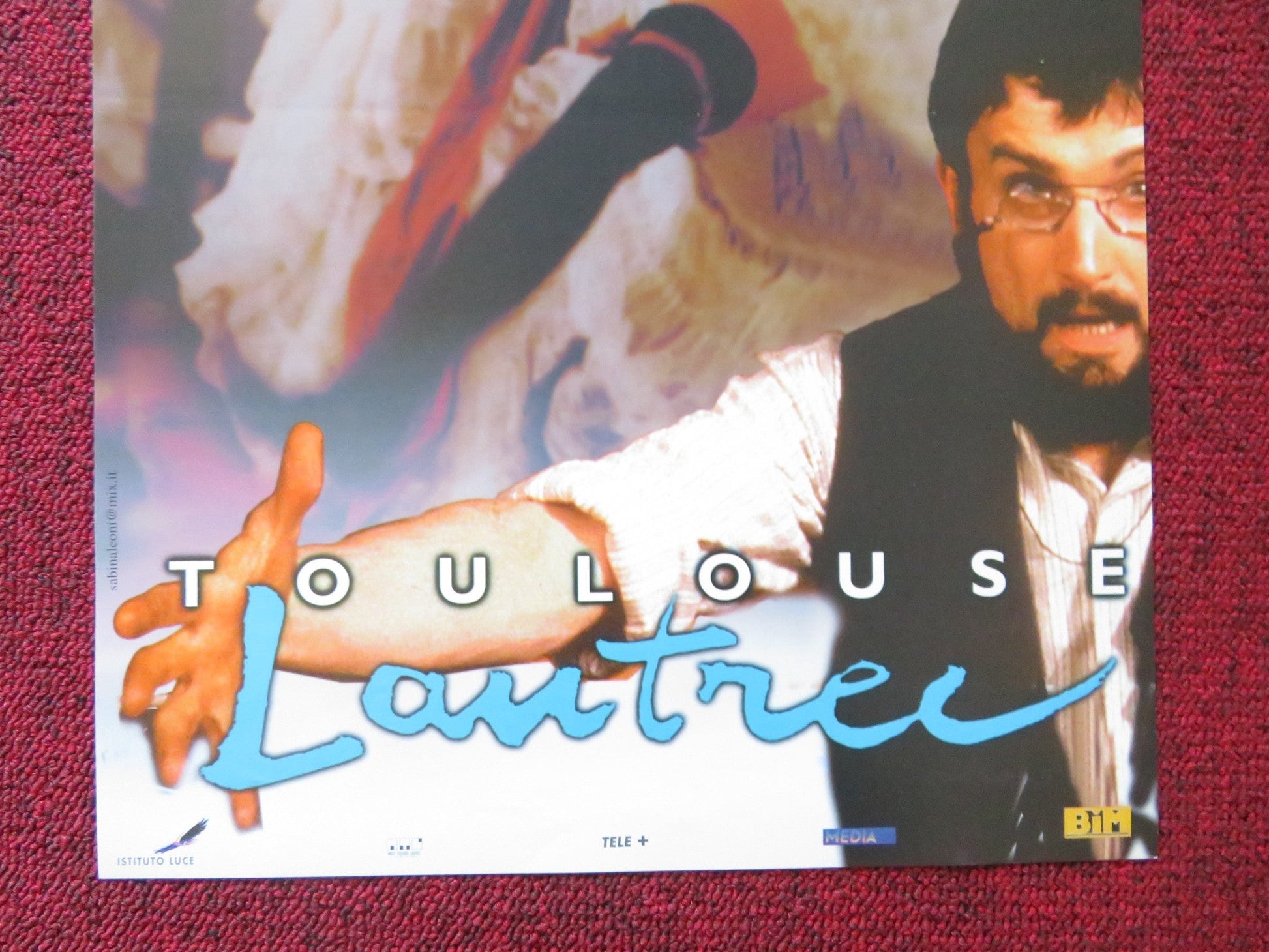 LAUTREC ITALIAN LOCANDINA POSTER REGIS ROYER ELSA ZYLBERSTEIN 1998 Rendezvous Cinema Movie posters