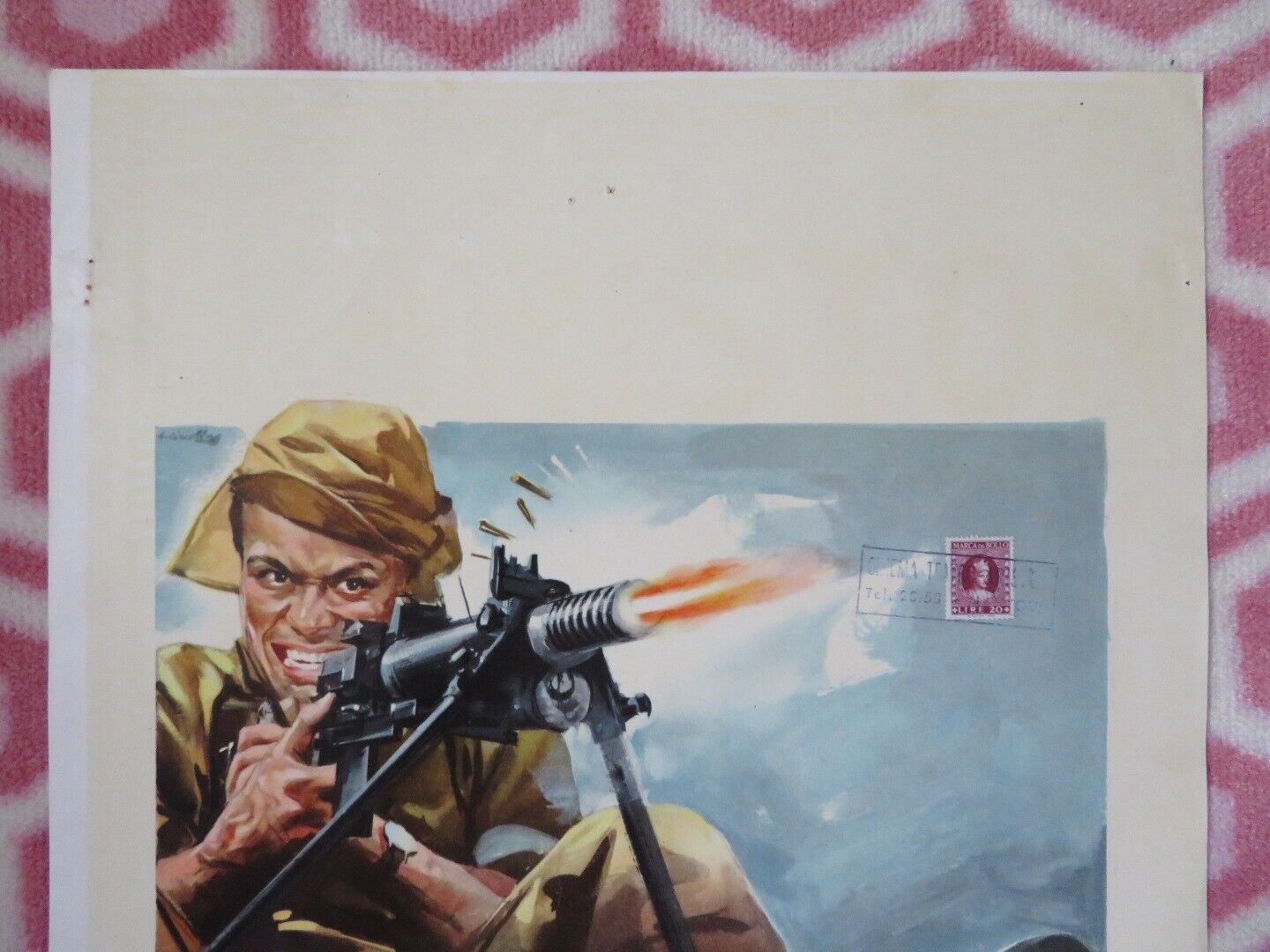 L'AVAMPOSTO DEI DISPERATI ITALIAN LOCANDINA (27.5"x 13") POSTER K OKAMOTO 1961 - Rendezvous Cinema