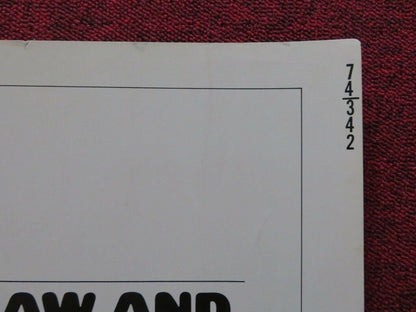 LAW AND DISORDER US HALF SHEET (22"x 28") POSTER CARROLL O'CONNOR 1974 Movie posters