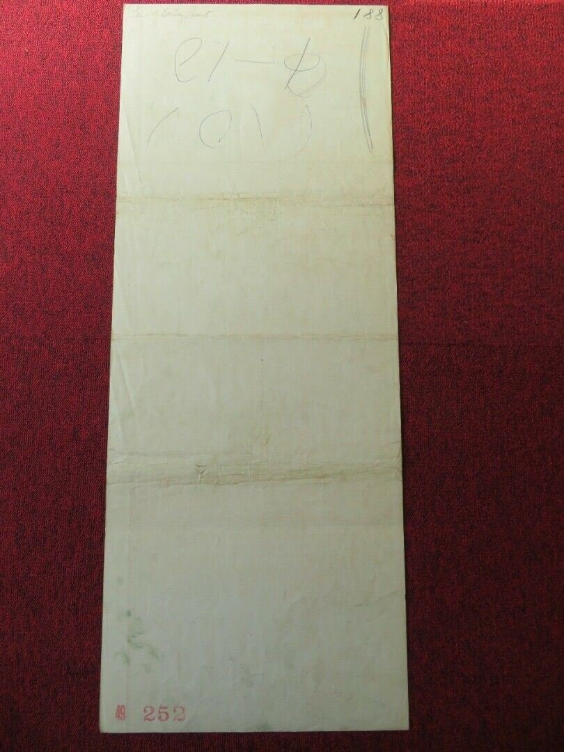 LAW OF THE BARBARY US INSERT (14"x 36") POSTER GLORIA HENRY STEPHEN DUNNE 1949 Movie posters