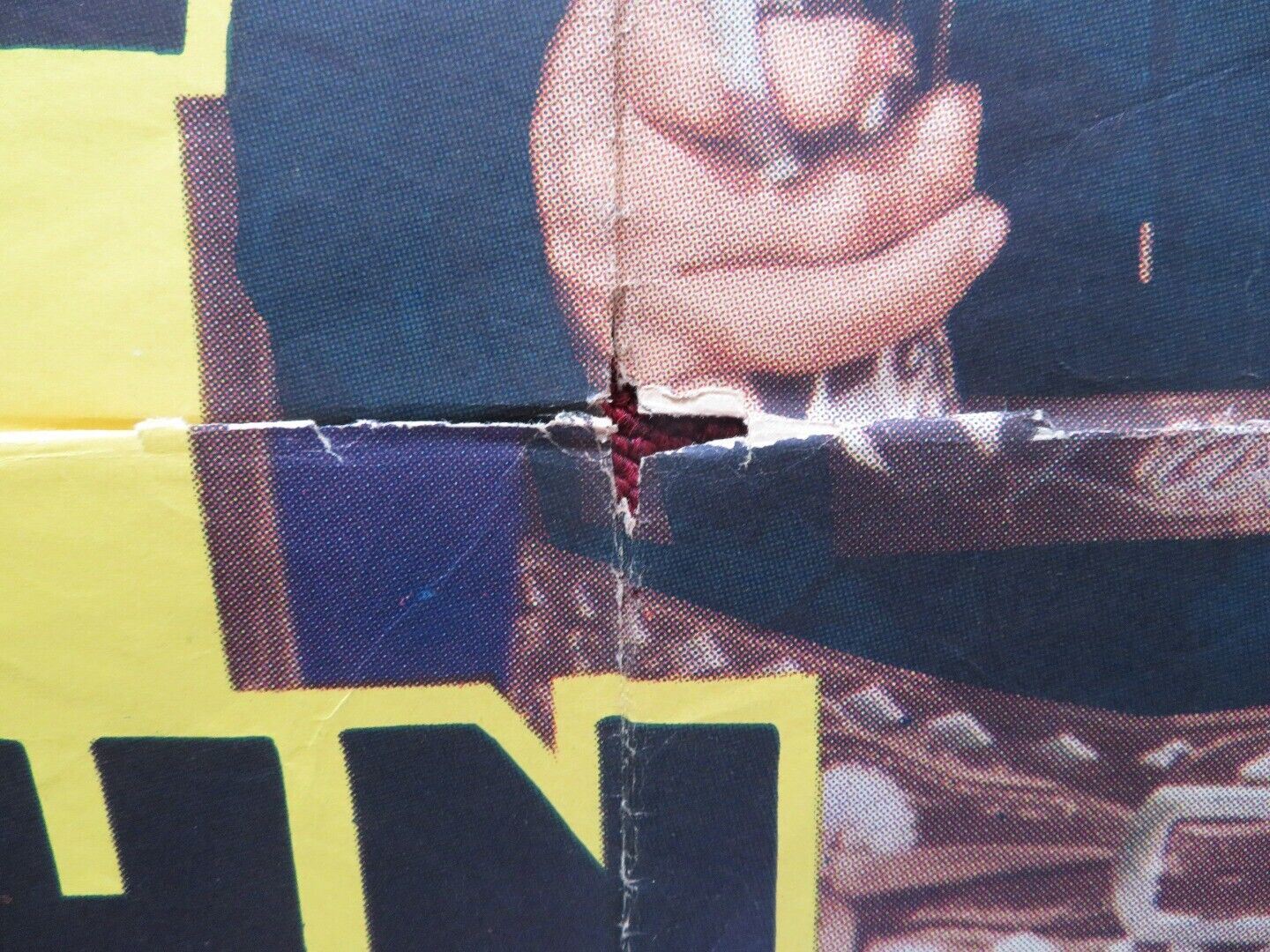 LAW OF THE LASH USA ONE SHEET FOLDED POSTER LASH LA RUE FUZZY ST. JOHN 1947 - Rendezvous Cinema