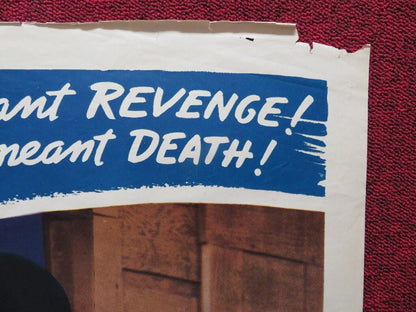 LAW OF THE LASH USA ONE SHEET FOLDED POSTER LASH LA RUE FUZZY ST. JOHN 1947 - Rendezvous Cinema