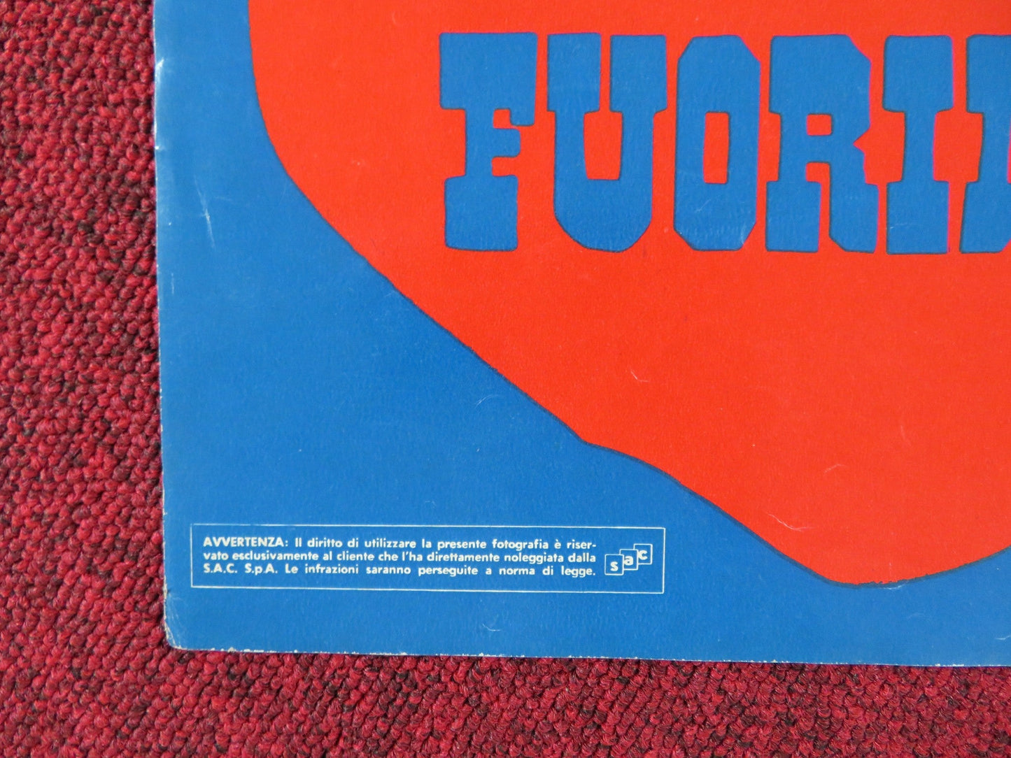 LAW OF THE LAWLESS - A ITALIAN FOTOBUSTA POSTER DALE ROBERTSON Y. DECARLO 1964 Rendezvous Cinema Movie posters