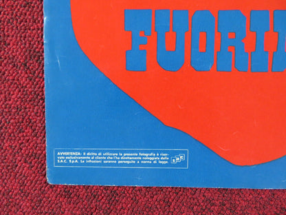 LAW OF THE LAWLESS - A ITALIAN FOTOBUSTA POSTER DALE ROBERTSON Y. DECARLO 1964 Rendezvous Cinema Movie posters