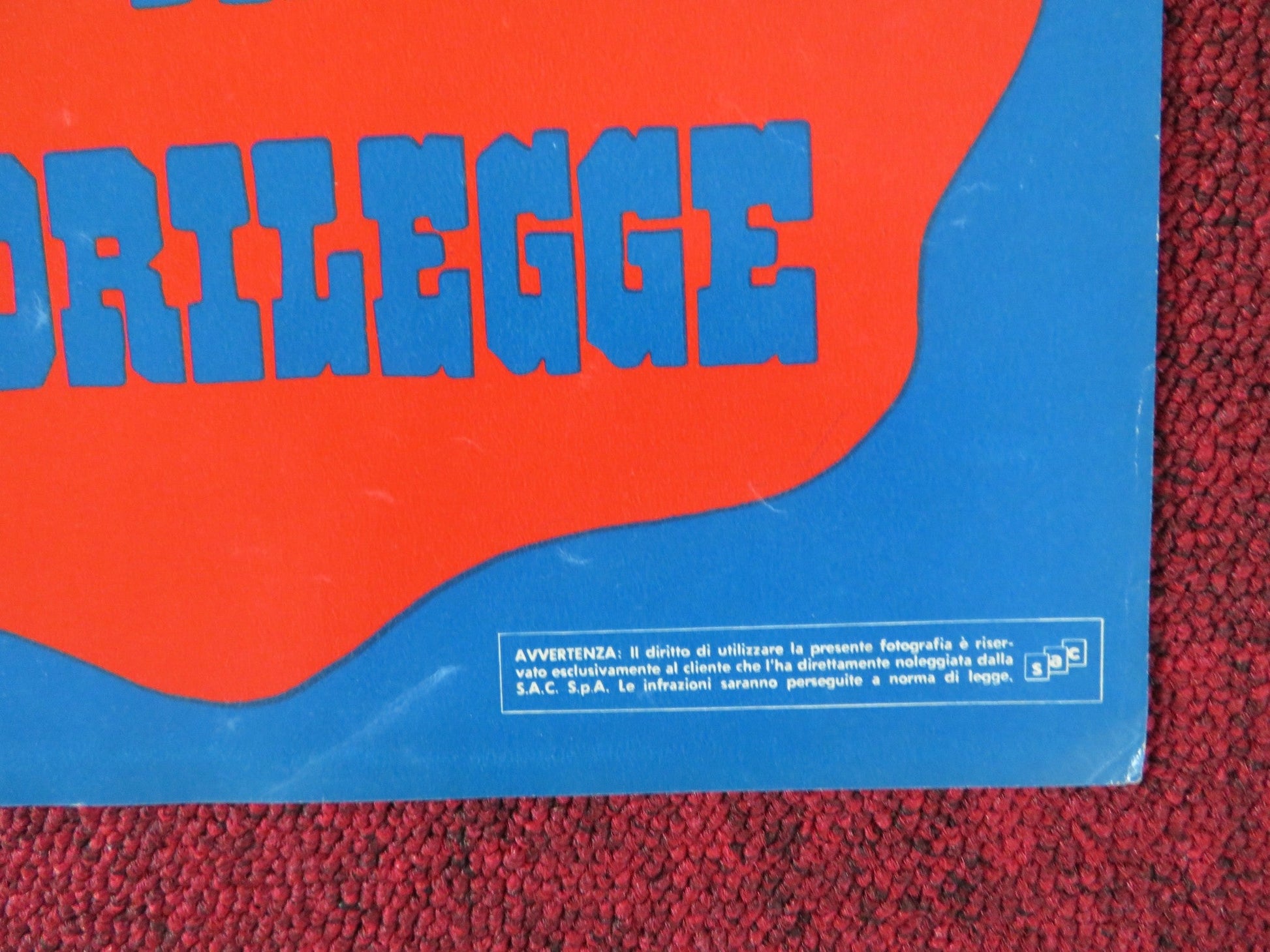 LAW OF THE LAWLESS - B ITALIAN FOTOBUSTA POSTER DALE ROBERTSON Y. DECARLO 1964 Rendezvous Cinema Movie posters