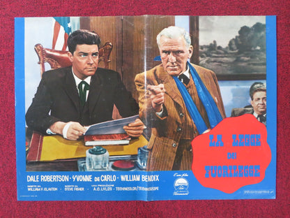 LAW OF THE LAWLESS - C ITALIAN FOTOBUSTA POSTER DALE ROBERTSON Y. DECARLO 1964 Rendezvous Cinema Movie posters