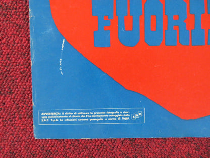 LAW OF THE LAWLESS - D ITALIAN FOTOBUSTA POSTER DALE ROBERTSON Y. DECARLO 1964 Rendezvous Cinema Movie posters