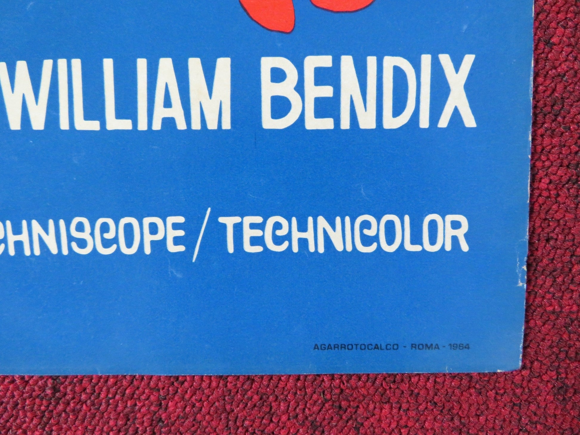 LAW OF THE LAWLESS - E ITALIAN FOTOBUSTA POSTER DALE ROBERTSON Y. DECARLO 1964 Rendezvous Cinema Movie posters