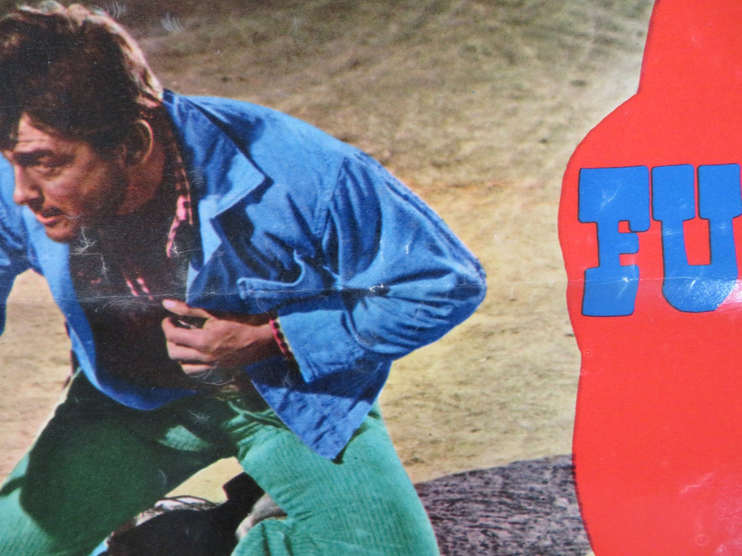 LAW OF THE LAWLESS - F ITALIAN FOTOBUSTA POSTER DALE ROBERTSON Y. DECARLO 1964 Rendezvous Cinema Movie posters