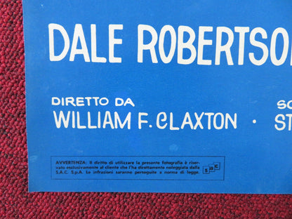LAW OF THE LAWLESS - G ITALIAN FOTOBUSTA POSTER DALE ROBERTSON Y. DECARLO 1964 Rendezvous Cinema Movie posters