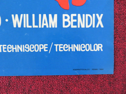 LAW OF THE LAWLESS - H ITALIAN FOTOBUSTA POSTER DALE ROBERTSON Y. DECARLO 1964 Rendezvous Cinema Movie posters