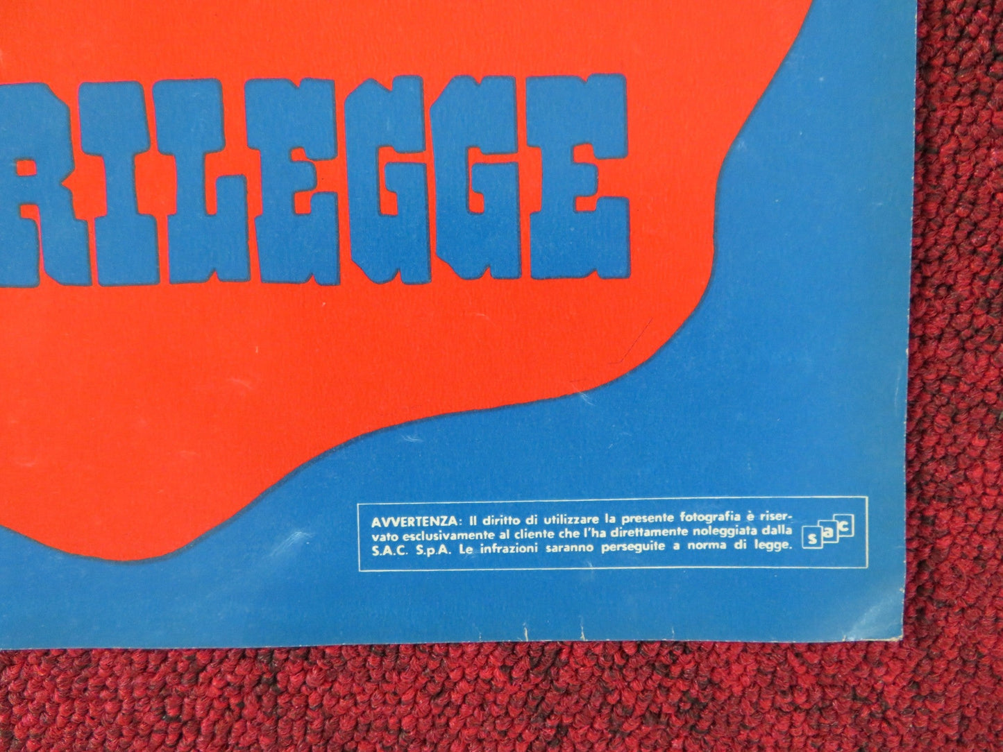 LAW OF THE LAWLESS - I ITALIAN FOTOBUSTA POSTER DALE ROBERTSON Y. DECARLO 1964 Rendezvous Cinema Movie posters