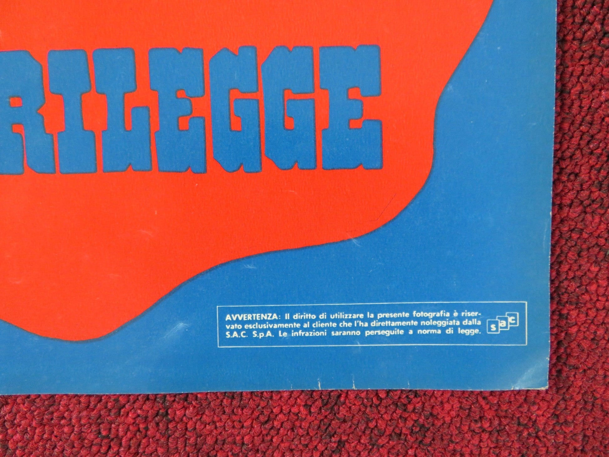 LAW OF THE LAWLESS - I ITALIAN FOTOBUSTA POSTER DALE ROBERTSON Y. DECARLO 1964 Rendezvous Cinema Movie posters