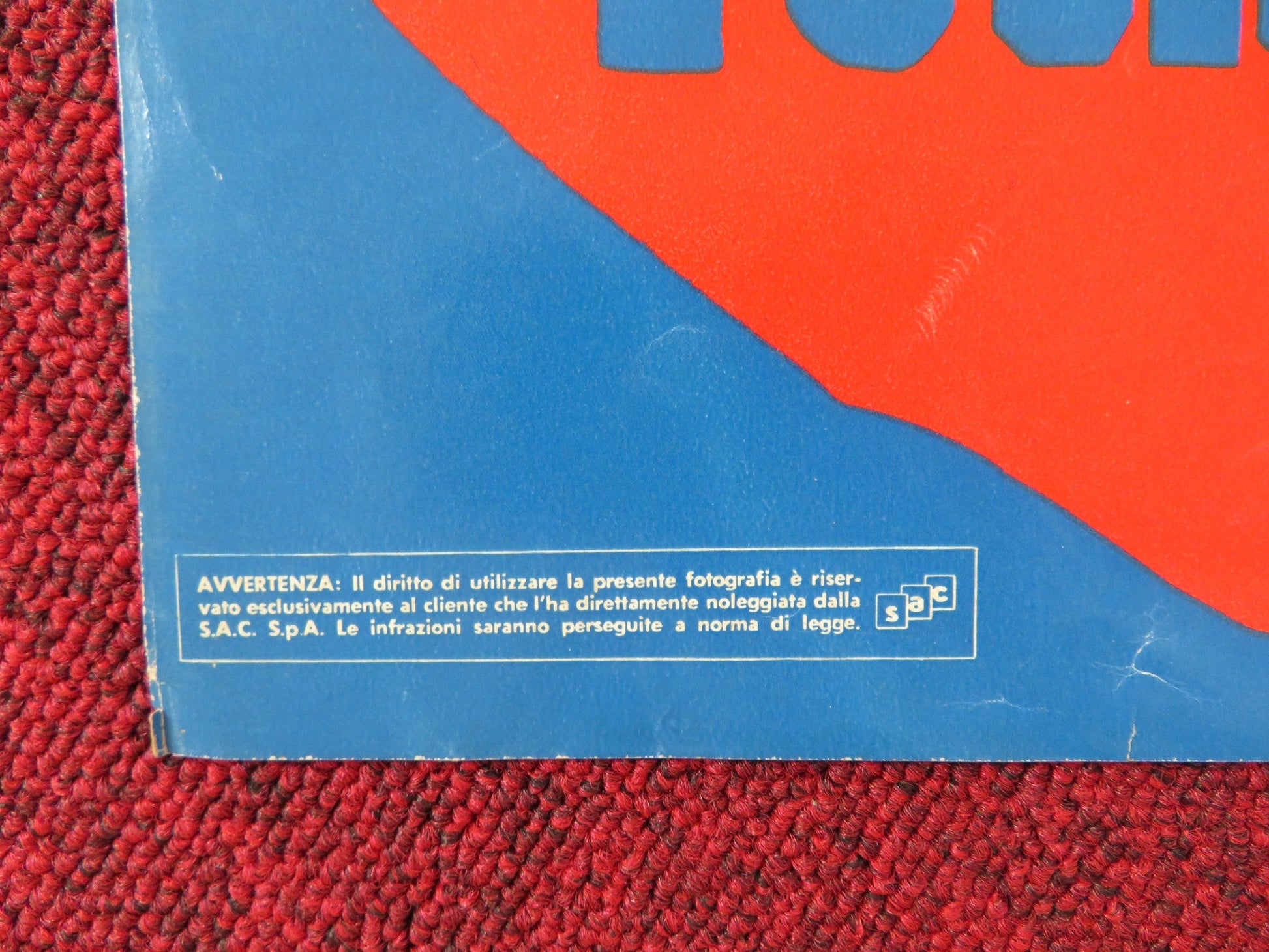 LAW OF THE LAWLESS - J ITALIAN FOTOBUSTA POSTER DALE ROBERTSON Y. DECARLO 1964 Rendezvous Cinema Movie posters