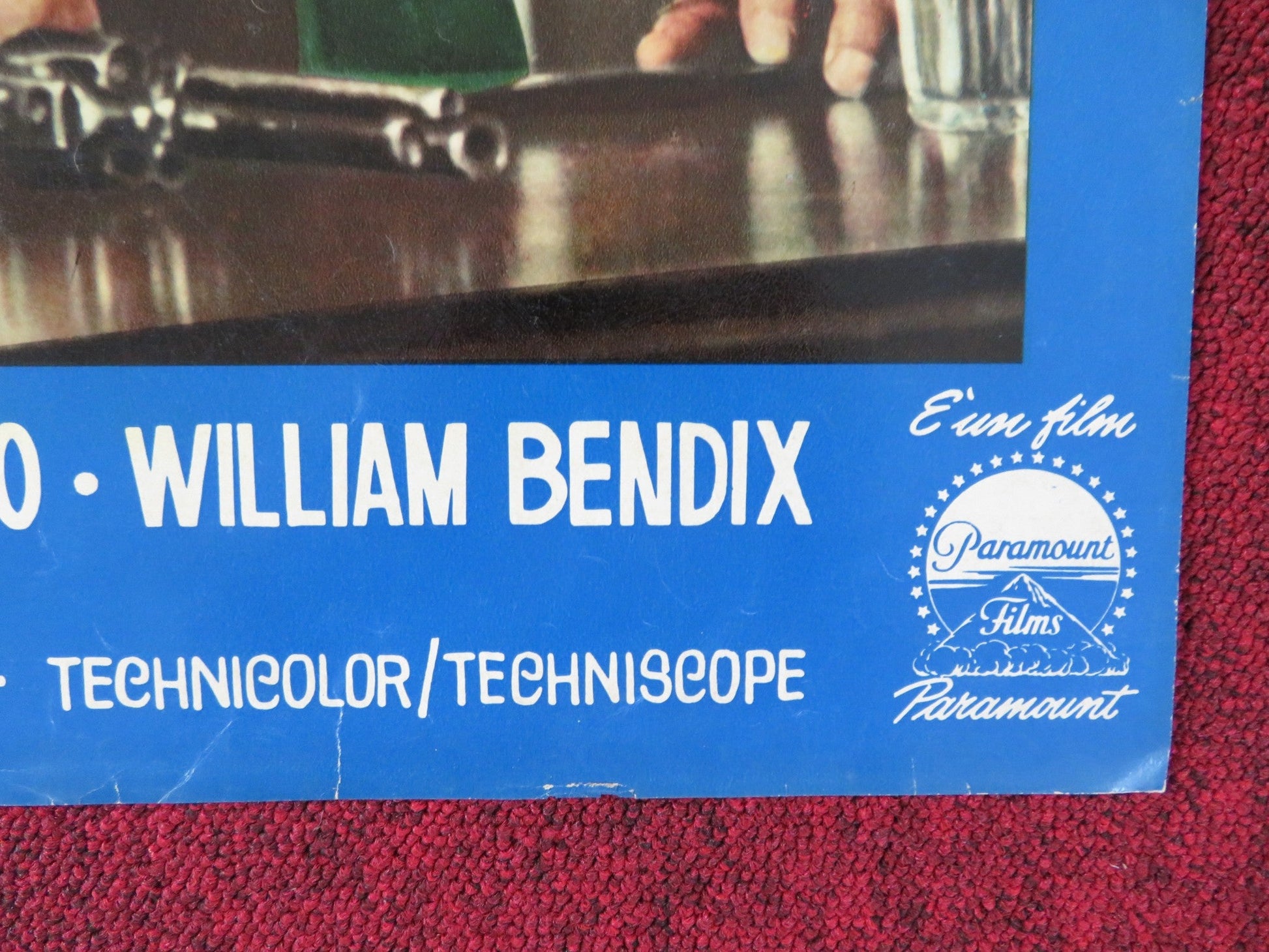 LAW OF THE LAWLESS - J ITALIAN FOTOBUSTA POSTER DALE ROBERTSON Y. DECARLO 1964 Rendezvous Cinema Movie posters