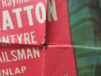 LAW & ORDER FOLDED US ONE SHEET POSTER JOHNNY MACK BROWN 1946 Movie posters