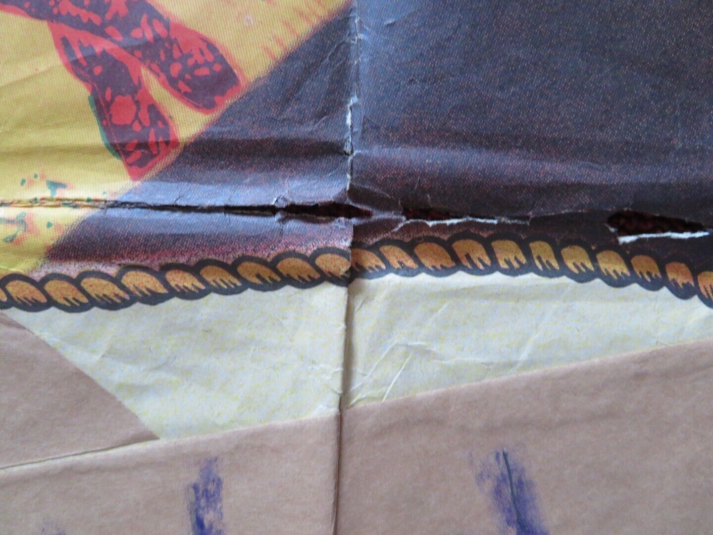 LAW & ORDER FOLDED US ONE SHEET POSTER JOHNNY MACK BROWN 1946 Movie posters