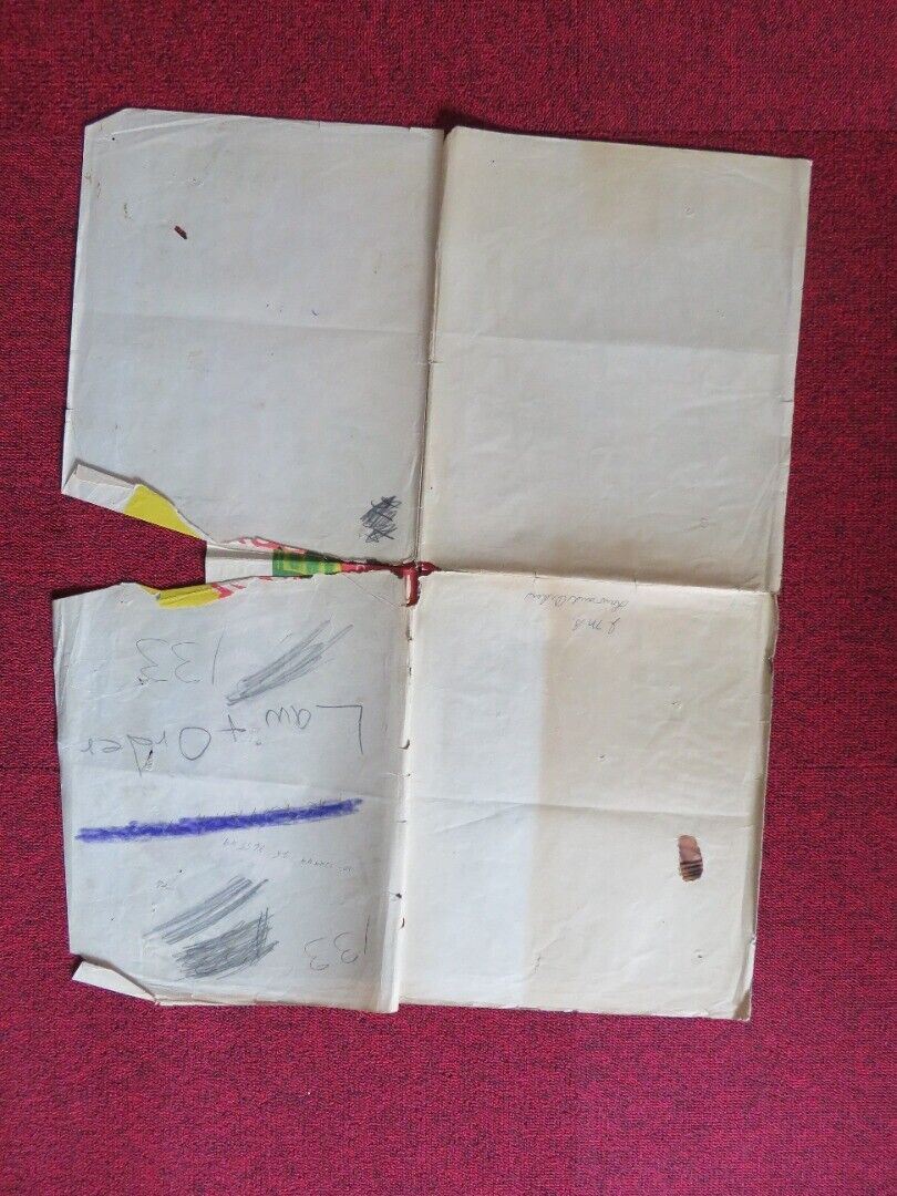 LAW & ORDER FOLDED US ONE SHEET POSTER JOHNNY MACK BROWN 1946 Movie posters