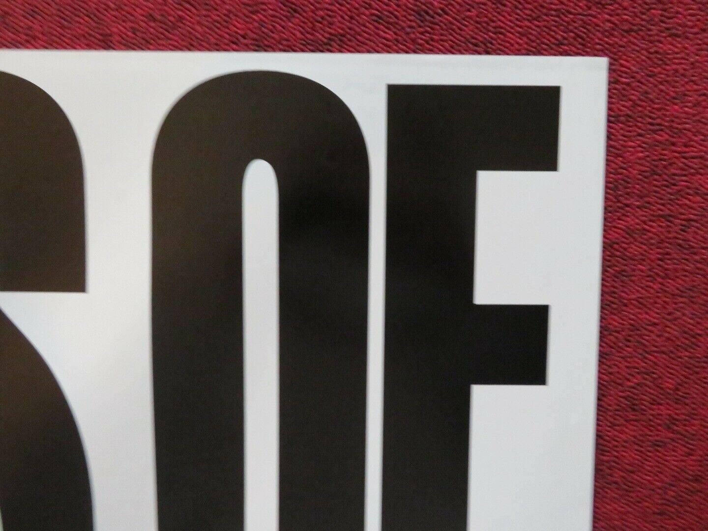 LAWS OF GRAVITY FOLDED US ONE SHEET POSTER PETER GREENE 1992 - Rendezvous Cinema
