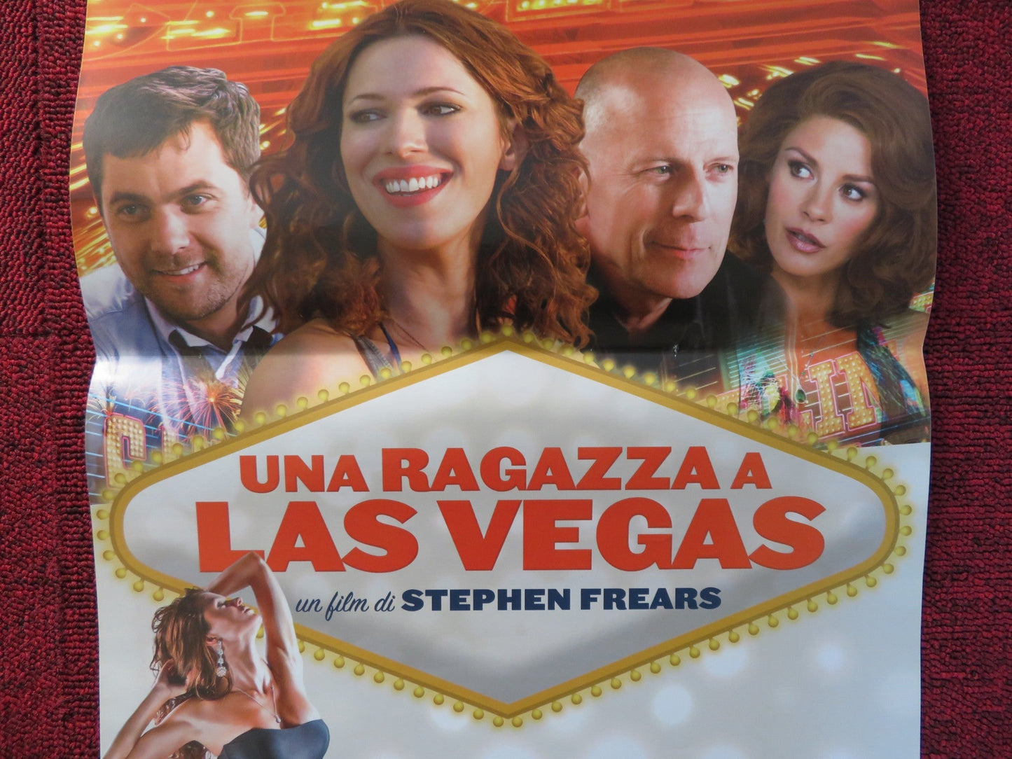LAY THE FAVOURITE ITALIAN LOCANDINA POSTER BRUCE WILLIS REBECCA HALL 2012 Rendezvous Cinema Movie posters