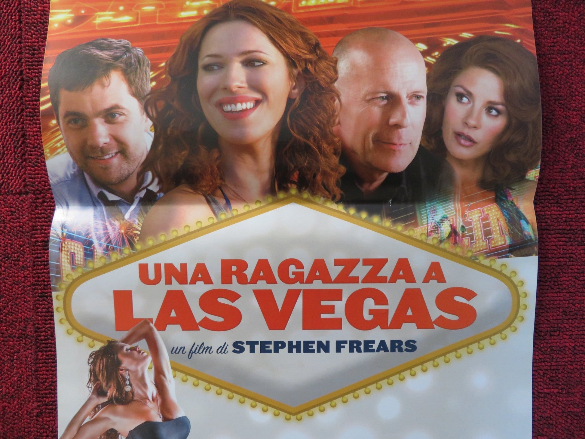 LAY THE FAVOURITE ITALIAN LOCANDINA POSTER BRUCE WILLIS REBECCA HALL 2012 Rendezvous Cinema Movie posters