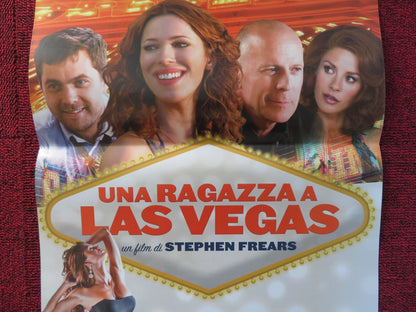 LAY THE FAVOURITE ITALIAN LOCANDINA POSTER BRUCE WILLIS REBECCA HALL 2012 Rendezvous Cinema Movie posters