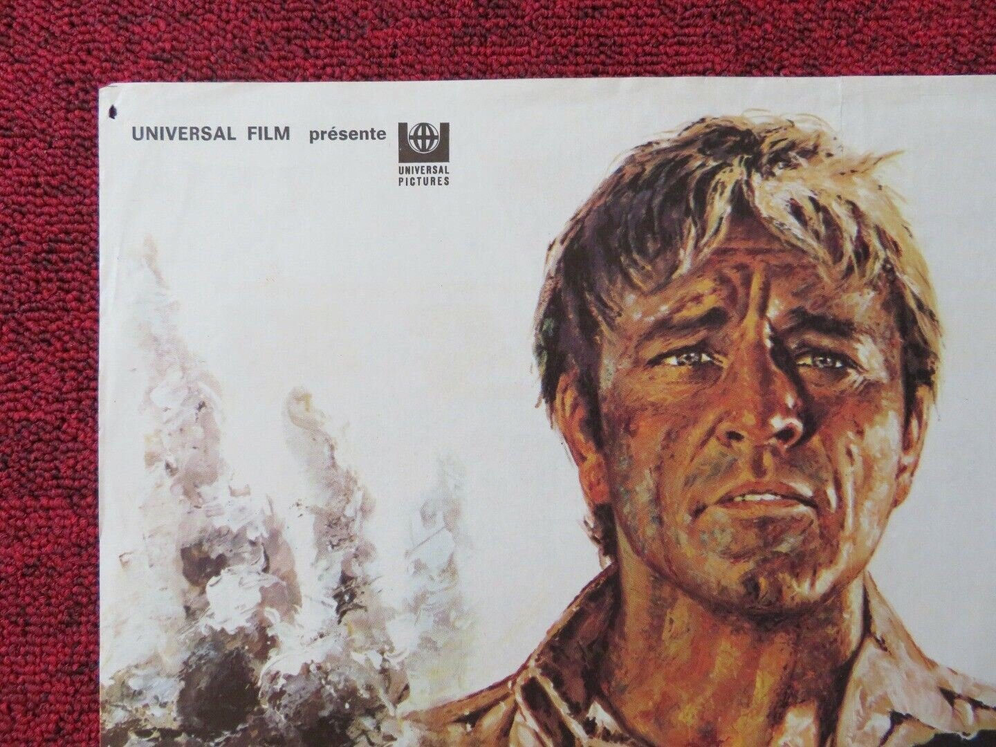LE 5EME COMMANDO / Raid on Rom FRENCH (15.5"x 21") POSTER RICHARD BURTON 1971 - Rendezvous Cinema