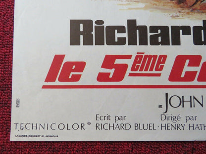 LE 5EME COMMANDO / Raid on Rom FRENCH (15.5"x 21") POSTER RICHARD BURTON 1971 - Rendezvous Cinema