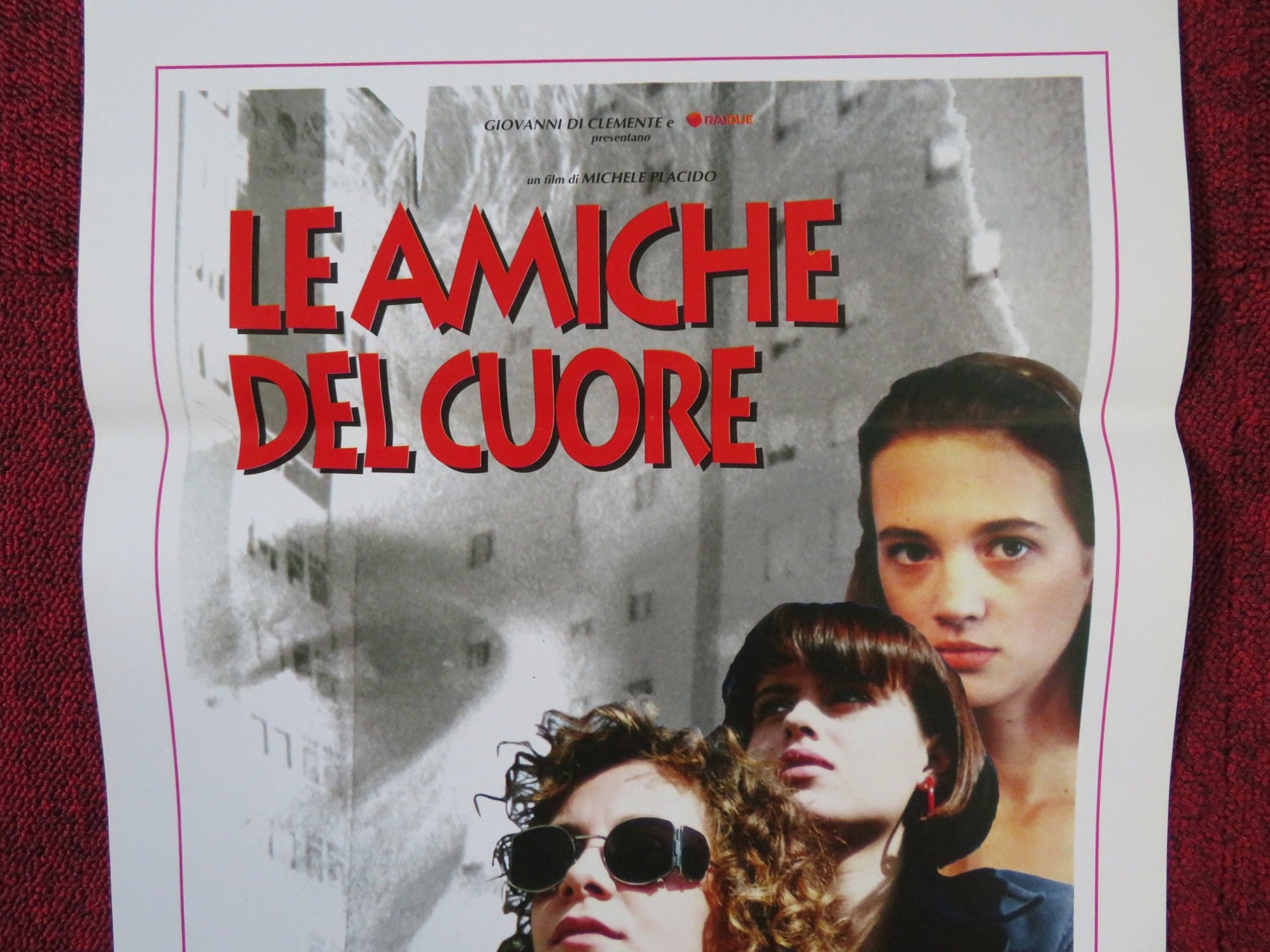 LE AMICHE DEL CUORE ITALIAN LOCANDINA POSTER ASIA ARGENTO CARLOTTA NATOLI 1992 Rendezvous Cinema Movie posters