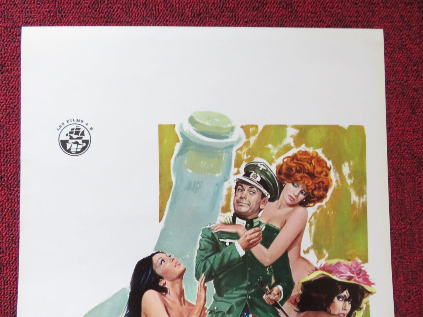 LE ARMI SEGRETE DEL GENERALE FIASCONE ITALIAN LOCANDINA POSTER R. HIRSCH 1966 Rendezvous Cinema Movie posters