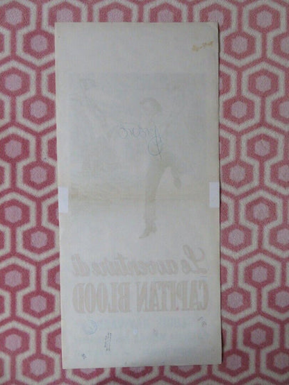 LE AVVENTURE DI CAPITAN BLOOD ITALIAN LOCANDINA (27.5"x13") POSTER 1959 Movie posters