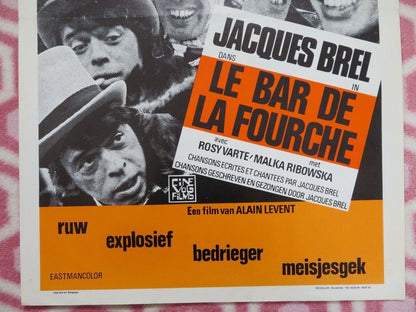 LE BAR DE LA FOURCHE / The Bar at the Crossing BELGIUM (21.5"x14.5") POSTER '72 Movie posters