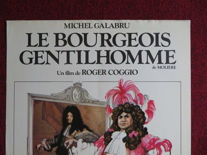 LE BOURGEOIS GENTILHOMME FRENCH POSTER MICHEL GALABRU ROGER COGGIO 1982 Rendezvous Cinema Movie posters