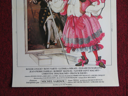 LE BOURGEOIS GENTILHOMME FRENCH POSTER MICHEL GALABRU ROGER COGGIO 1982 Rendezvous Cinema Movie posters