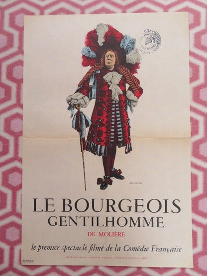 LE BOURGEOIS GENTILHOMME/Would - Be Gentleman FRENCH (23.5"x 15.5") POSTER 1958 Movie posters