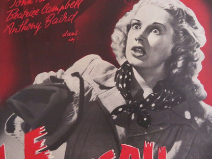 LE BOURREAU ATTEND / THE HANGMAN WAITS BELGIUM (22"x 14") POSTER JOHN TURNBULL Movie posters